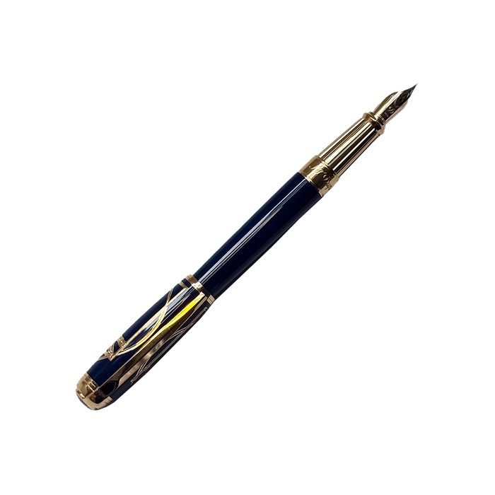 S.T. Dupont - Vitruvian Man Blue - Limited Edition - Fountain Pen