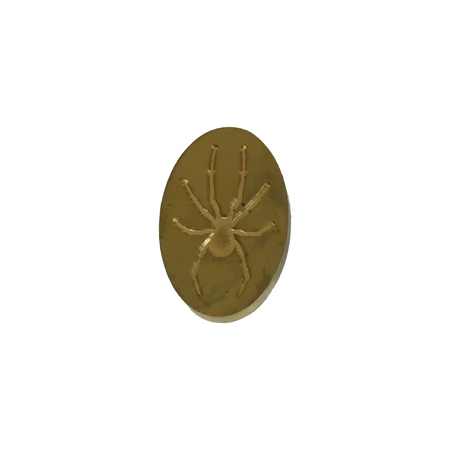 Papier Plume Halloween wax seal featuring a spooky design, perfect for sealing letters and Halloween-themed crafts.