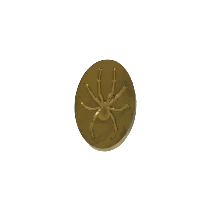 Papier Plume Halloween wax seal featuring a spooky design, perfect for sealing letters and Halloween-themed crafts.