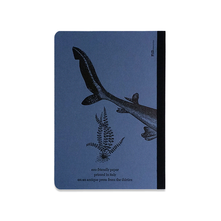 Rossi Shark Journal featuring a sleek cover design with a shark illustration, perfect for writing and note-taking.