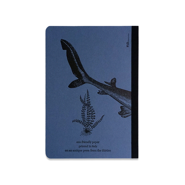 Rossi Shark Journal featuring a sleek cover design with a shark illustration, perfect for writing and note-taking.