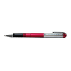 Red Wahl-Eversharp Skyline rollerball pen with sleek design and silver accents, displayed on a white background.