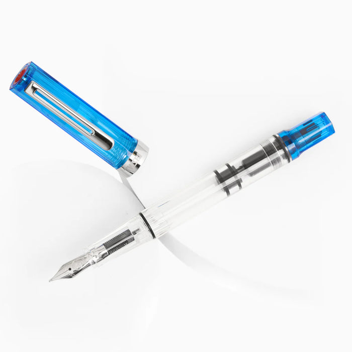 Twsbi - Eco Transparent Blue - Fountain Pen - Papier Plume