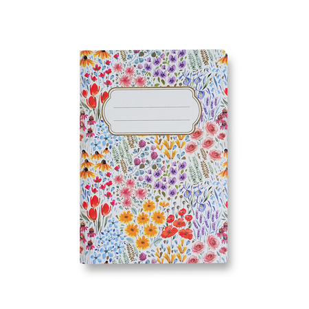 Kartos - Soft Cover Journal - A6 - Tiny Flowers - Papier Plume