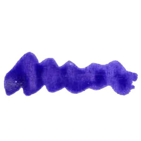 Violet bottled calligraphy ink from Papier Plume, featuring a glass bottle with vibrant purple ink for artistic lettering.