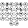 Custom Monogram 1" Seal - Papier Plume
