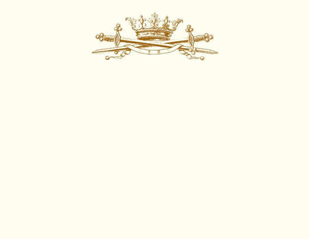 Alexa Pulitzer - Crown & Swords A2 Notes - Papier Plume