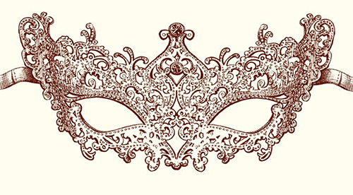 Alexa Pulitzer - Masquerade A6 Notes - Papier Plume