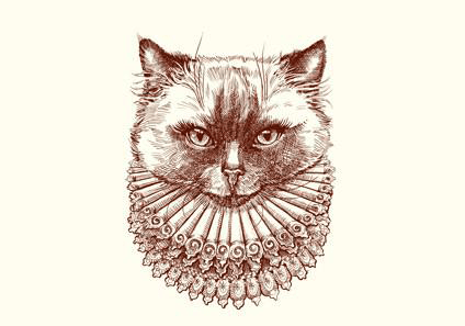 Alexa Pulitzer Madam Kitty Long Pad showing a soft, absorbent menstrual pad designed for comfort and protection.