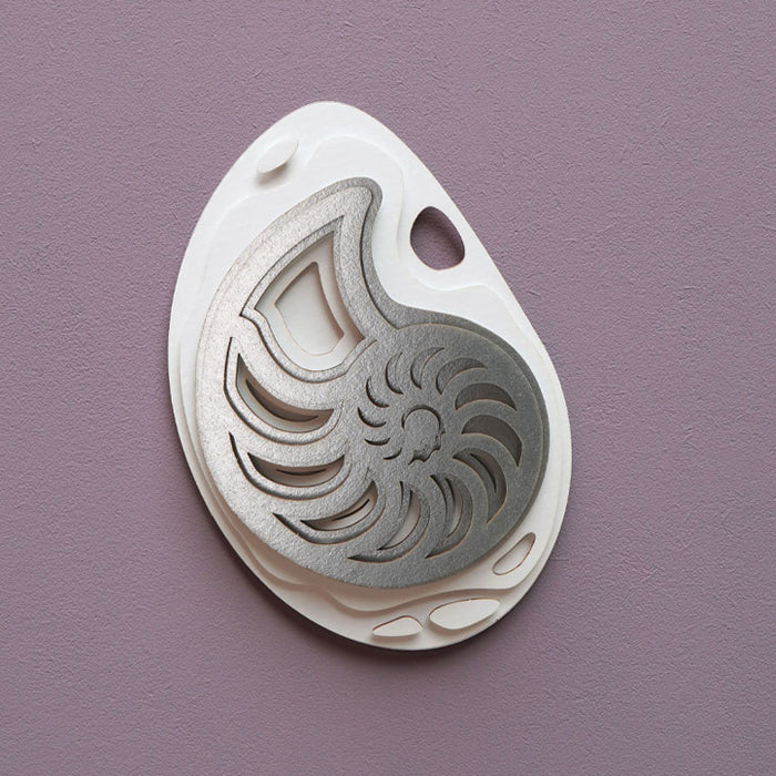 Paper Fossil Art - Ammonite