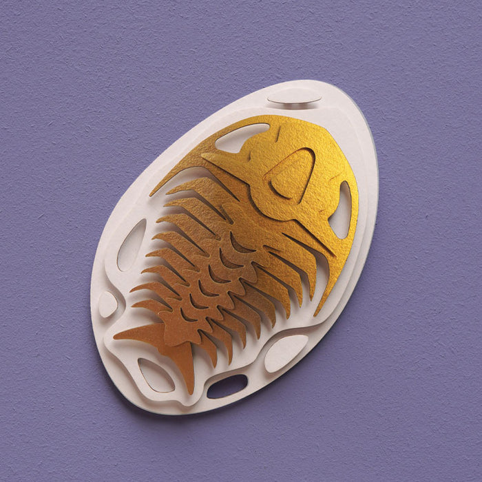 Paper Fossil Art - Trilobite