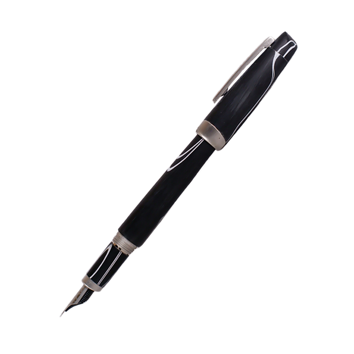 Jean-Pierre Lepine - Yuzu - Black and White - Fountain Pen - Papier Plume