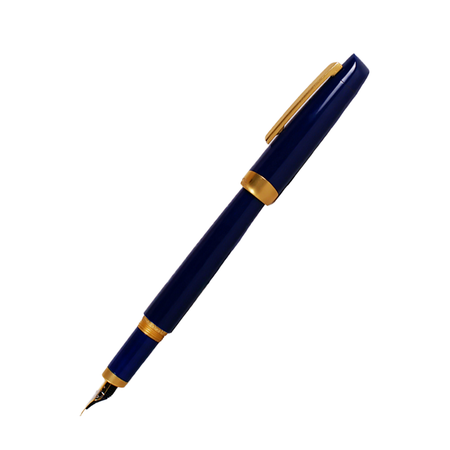 Jean-Pierre Lepine - Yuzu - Blue with Gold Accessory - Fountain Pen - Papier Plume