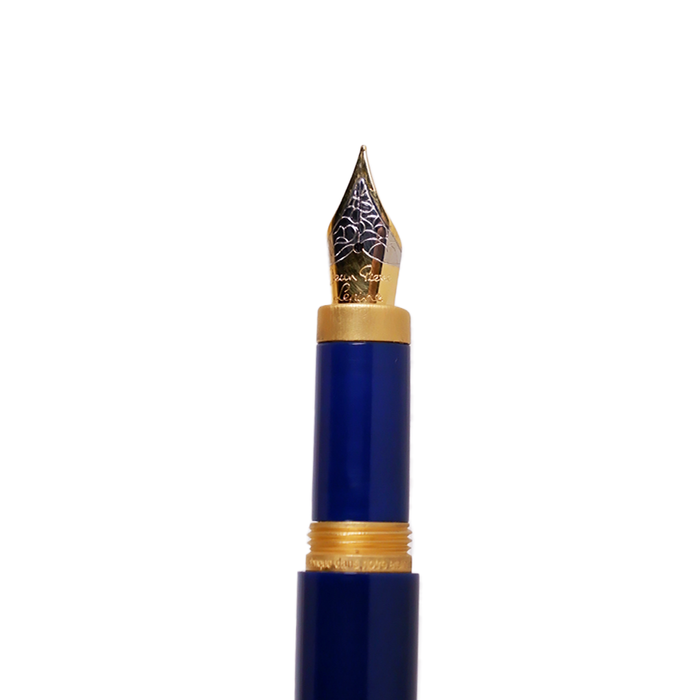 Jean-Pierre Lepine - Yuzu - Blue with Gold Accessory - Fountain Pen - Papier Plume