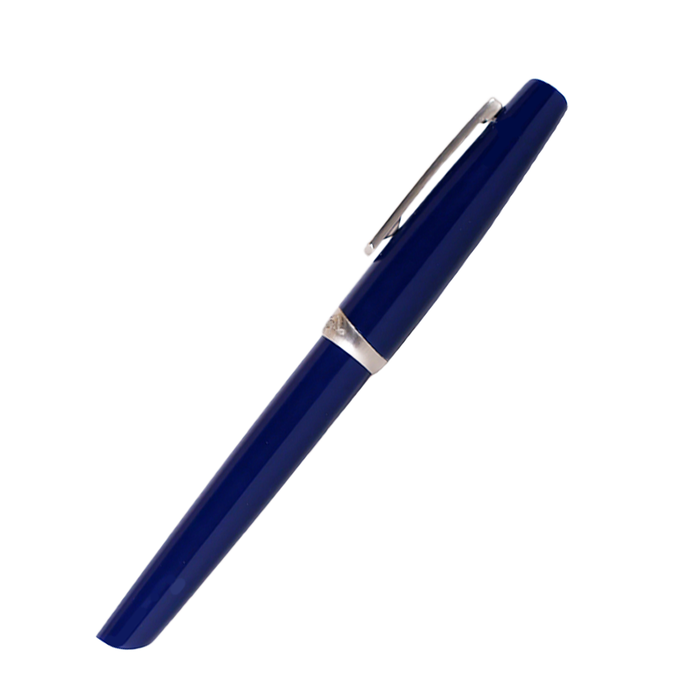 Jean-Pierre Lepine - Yuzu - Blue with Chrome Accessory - Fountain Pen - Papier Plume