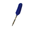 Le Potier D'Etain - Feather Ink Quills - Bronze Fleur De Lis - Papier Plume