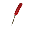 Le Potier D'Etain - Feather Ink Quills - Bronze Fleur De Lis - Papier Plume
