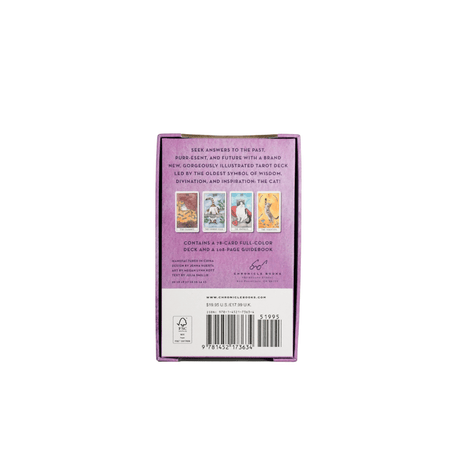 Set of Cat Tarot tarot cards from Cat Tarot brand featuring illustrated cat-themed designs for divination and fortune-telling
