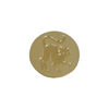 Papier Plume Halloween wax seal featuring a detailed cat design on a gold-colored wax seal for sealing invitations or letters.