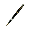 Cleo Skribent - Classic Gold - Fountain Pen - Piston - Schwarz - Papier Plume