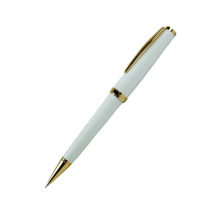 Cleo Skribent - Classic Gold - Mechanical Pencil - White - Papier Plume