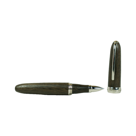 Jean-Pierre Lepine - Winston - Rollerball - Morta with Chrome Accessory - Papier Plume