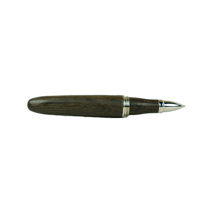 Jean-Pierre Lepine - Winston - Rollerball - Morta with Chrome Accessory - Papier Plume