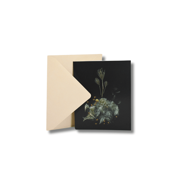 Deep Dark Forest note cards and envelopes with dark forest-themed design, perfect for writing and correspondence.