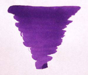 Diamine Imperial Purple bottled fountain pen ink in 30ml, vibrant purple ink for fountain pens displayed in the image.