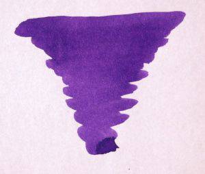 Diamine Lavender bottled fountain pen ink in 30ml glass bottle, vibrant purple ink for fountain pens.