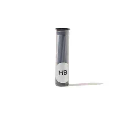 e+m Germany HB Lead, a high-quality drawing lead with a hexagonal shape for smooth writing and shading.