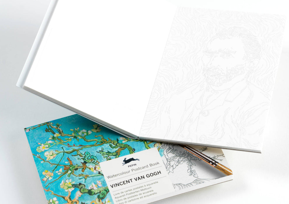 Vincent Van Gogh Watercolour Postcard Book - Papier Plume