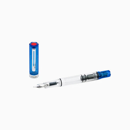 Twsbi - Eco Transparent Blue - Fountain Pen - Papier Plume