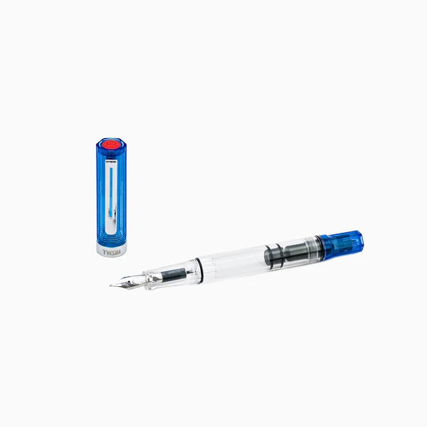 Twsbi - Eco Transparent Blue - Fountain Pen - Papier Plume