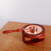 Rose gold sealing wax melting furnace by Papier Plume, compact and stylish melting furnace for wax crafts.