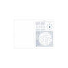 Large navy Grid & Guides journal by Princeton Architectural Press featuring grid pages for sketches, notes, and creative planning.