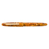 Esterbrook Estie fountain pen with gold fittings, featuring a honeycomb-patterned body and sleek design.