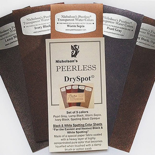 Peerless - Dry Spot - Set of 5 Spotting Colors - Papier Plume