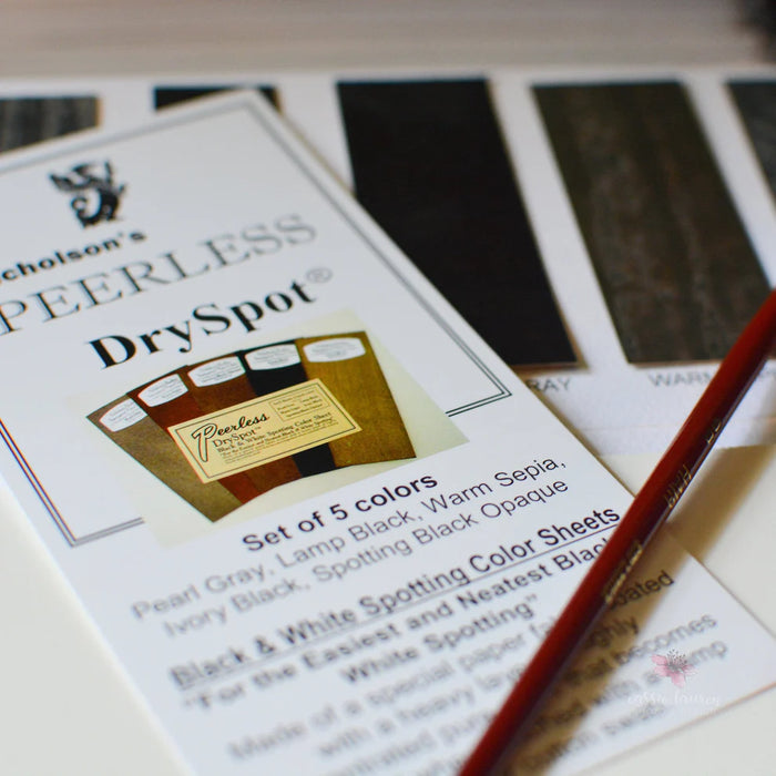 Peerless - Dry Spot - Set of 5 Spotting Colors - Papier Plume