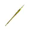 No Solo Vetro twisted glass dipping pen with intricate swirl design, ideal for calligraphy and artistic writing.