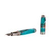 Jean-Pierre Lepine - Indigo Classic Murano - Fountain Pen - Green with Red Filet - Papier Plume