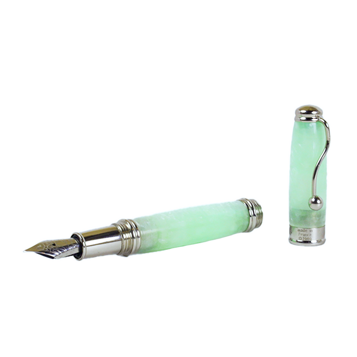 Jean-Pierre Lepine - Indigo Classic Murano - Fountain Pen - Green Tea - Papier Plume