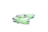 Jean-Pierre Lepine Indigo Classic Murano rollerball pen with green tea-colored ink and decorative Murano glass accents.