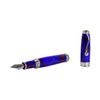 Jean-Pierre Lepine - Indigo Classic Murano - Fountain Pen - Blue with Red Filet - Papier Plume