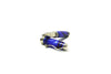 Jean-Pierre Lepine - Indigo Classic Murano - Rollerball - Blue w/Red Filet - Papier Plume