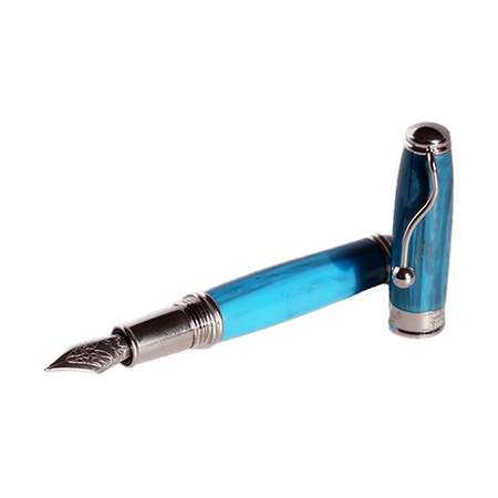 Jean-Pierre Lepine - Indigo Classic Murano - Fountain Pen - Turquoise - Papier Plume