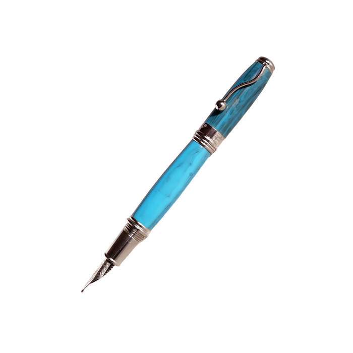 Jean-Pierre Lepine - Indigo Classic Murano - Fountain Pen - Turquoise - Papier Plume
