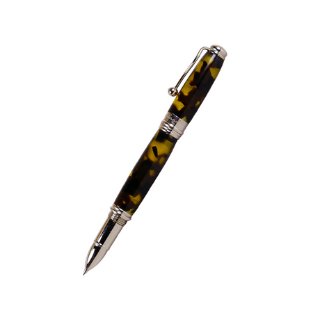 Jean-Pierre Lepine - Indigo Classic Murano - Rollerball - Tortoise - Papier Plume