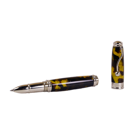 Jean-Pierre Lepine - Indigo Classic Murano - Rollerball - Tortoise - Papier Plume
