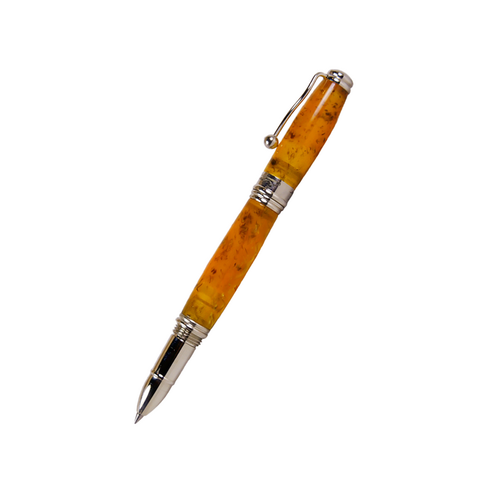 Jean-Pierre Lepine - Indigo Classic Murano - Rollerball - Yellow Orange - Papier Plume